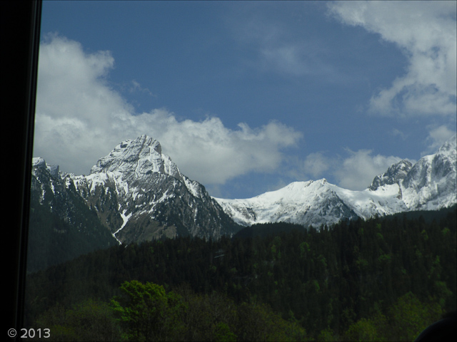 Switzerland- Montreux to Luzern