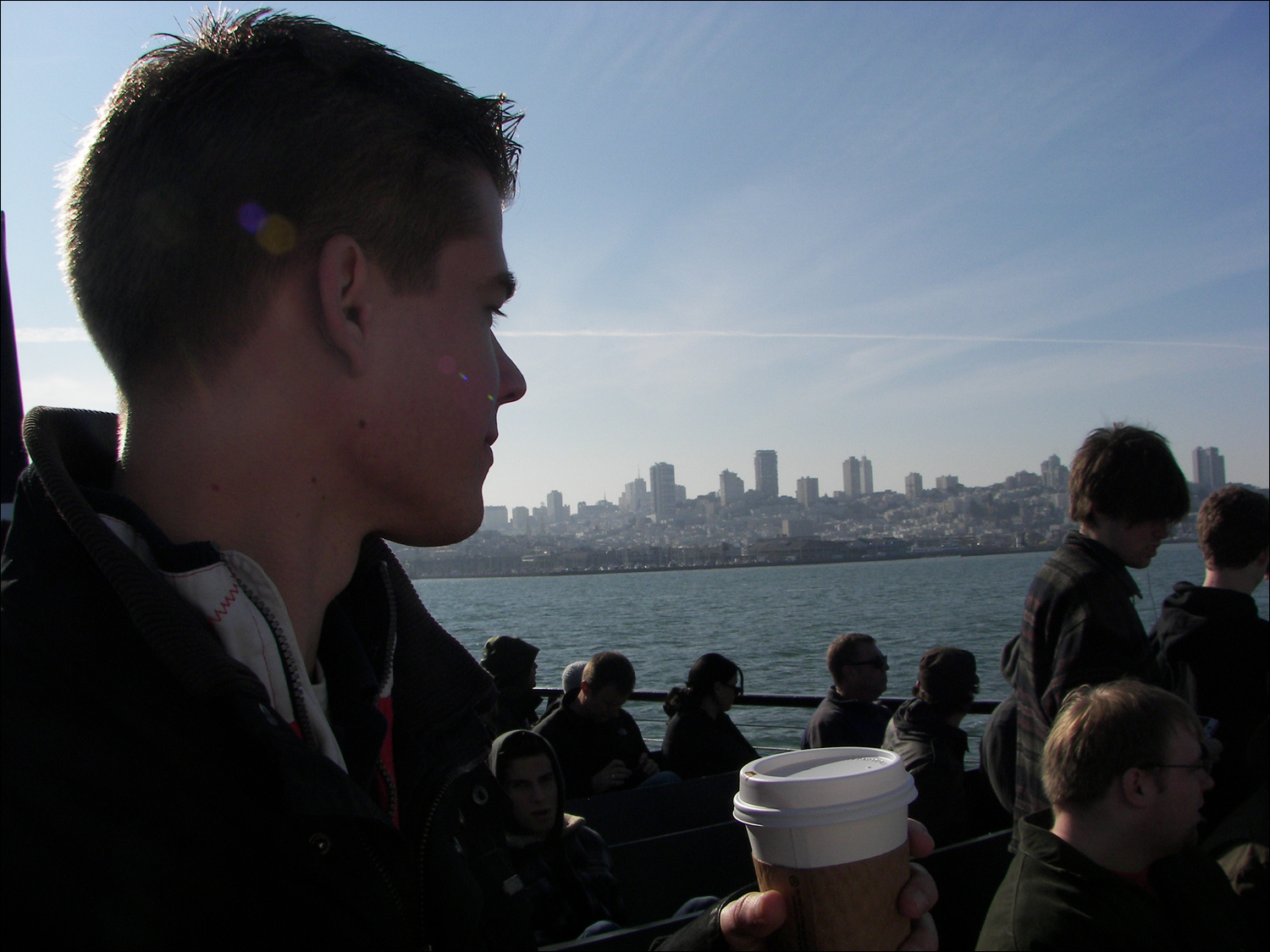 Andre- Ferry ride to Alcatraz