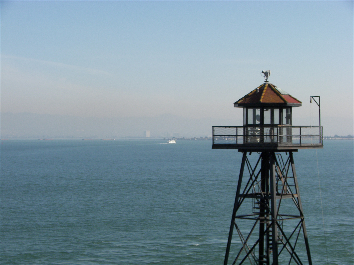 Alcatraz dock tower