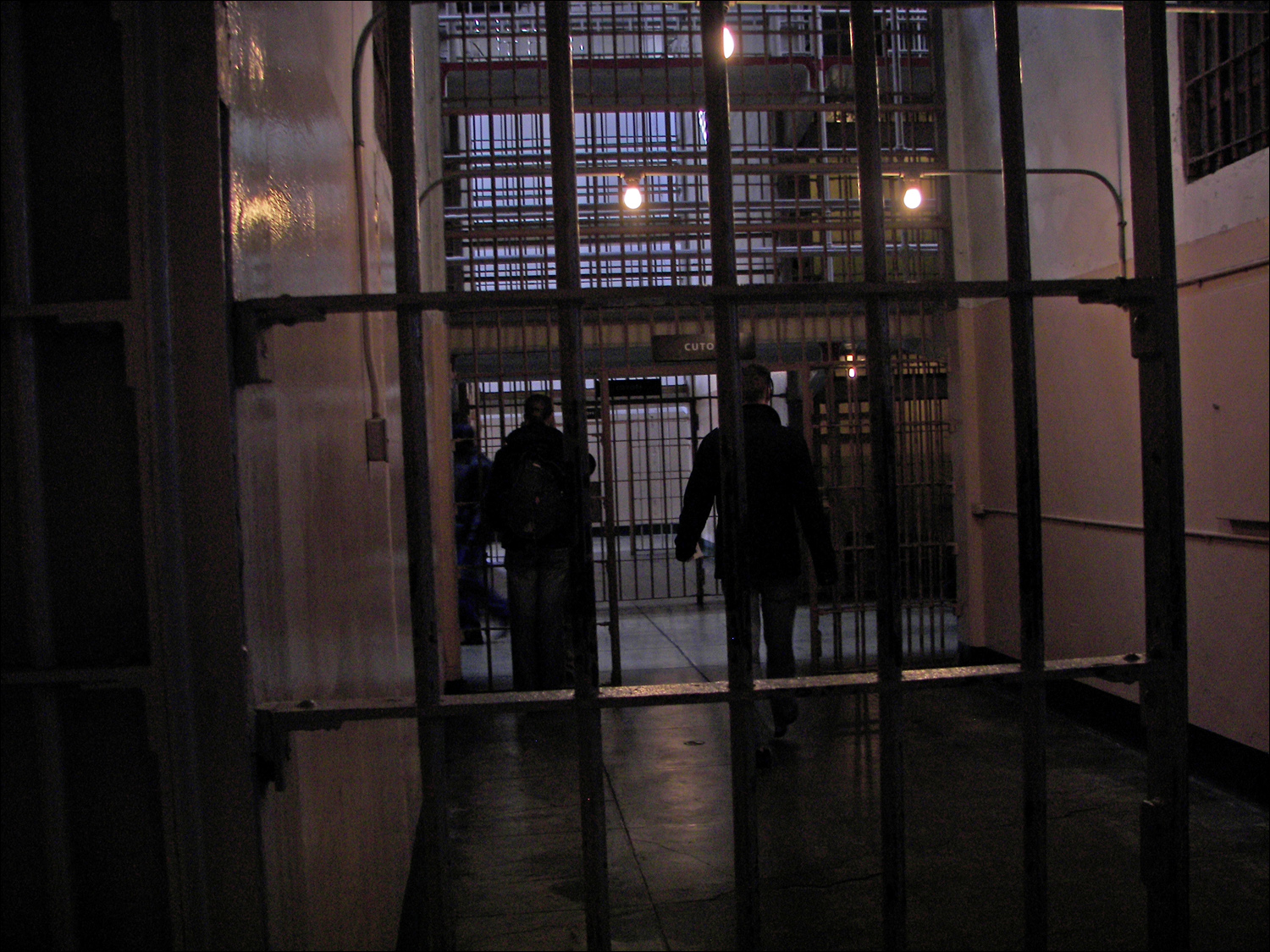 Inside the prison-