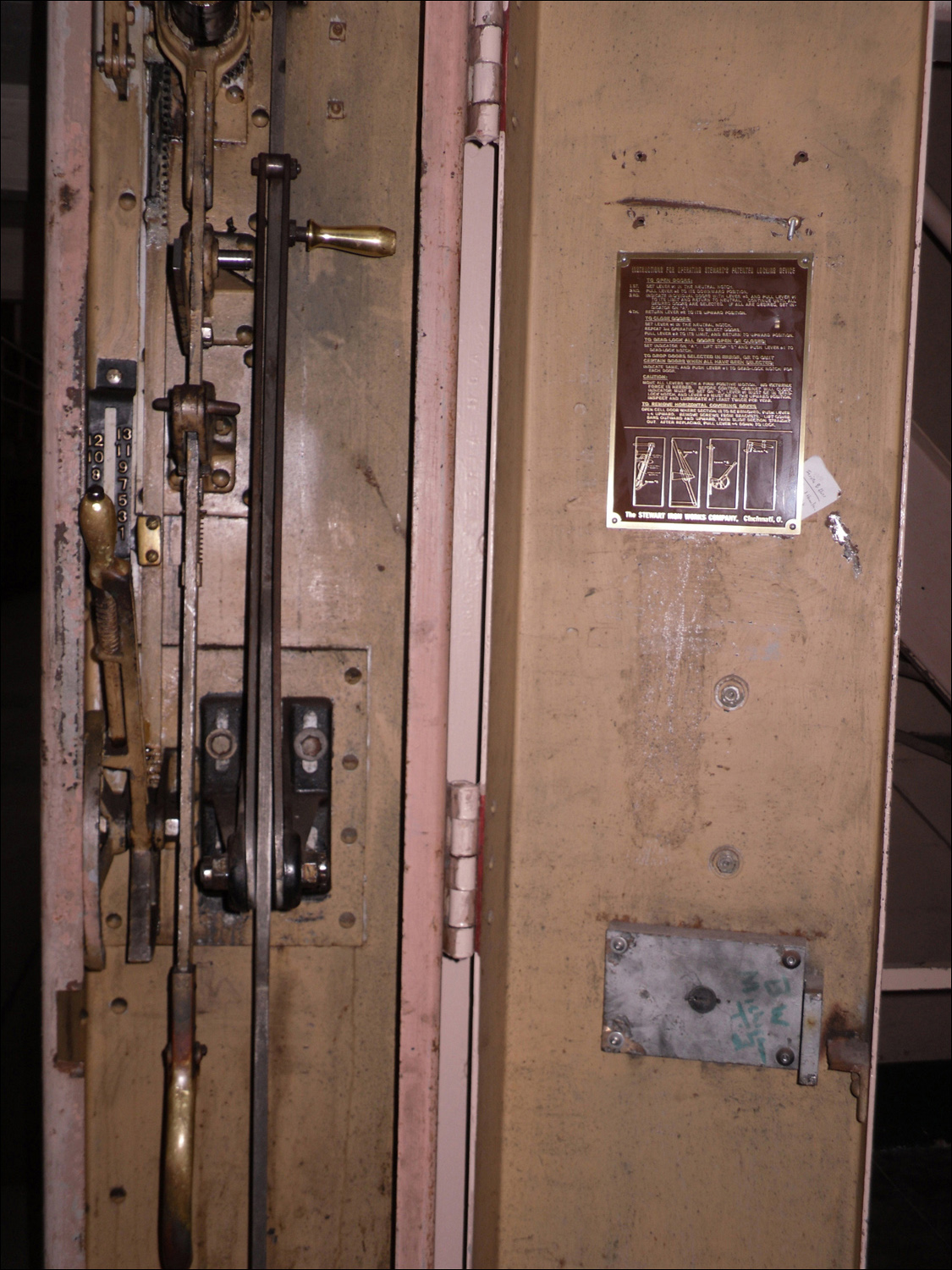 Controls to operate cell block doors