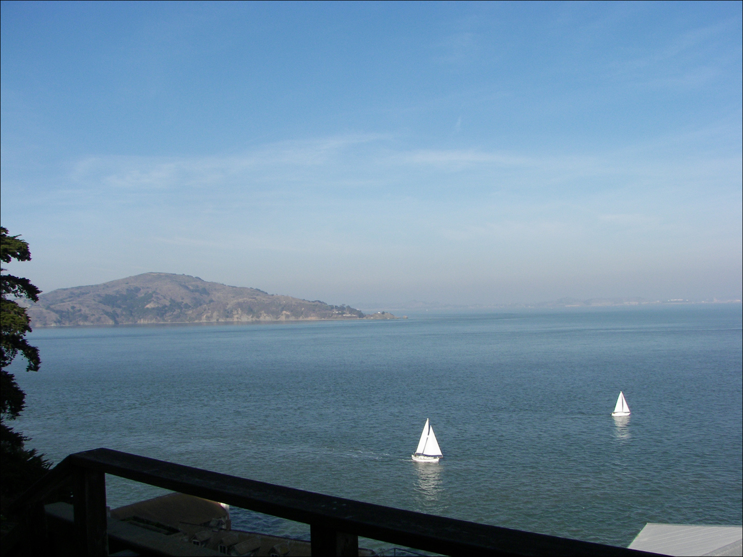 Bay view from Alcatraz
