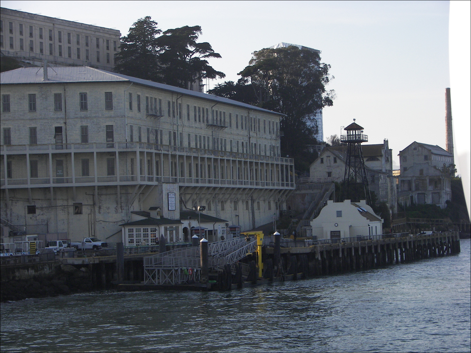 Return ferry trip-  View of Alcatraz