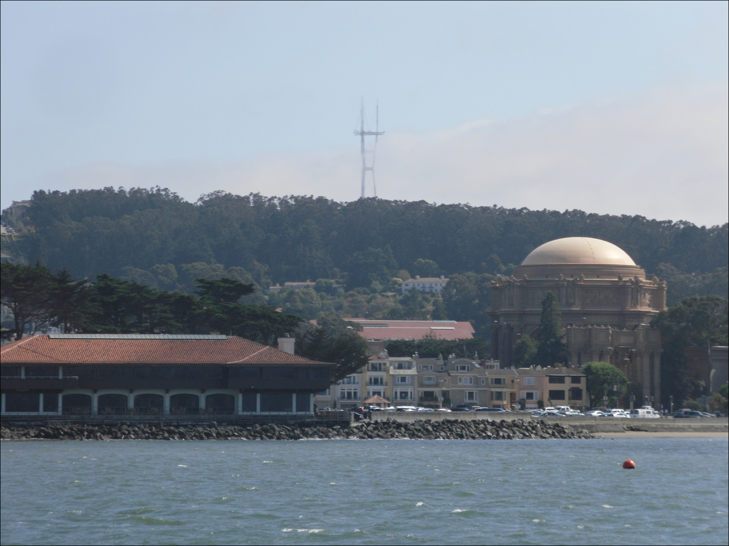 Palace of Fine Arts by Marina with Sutro Tower