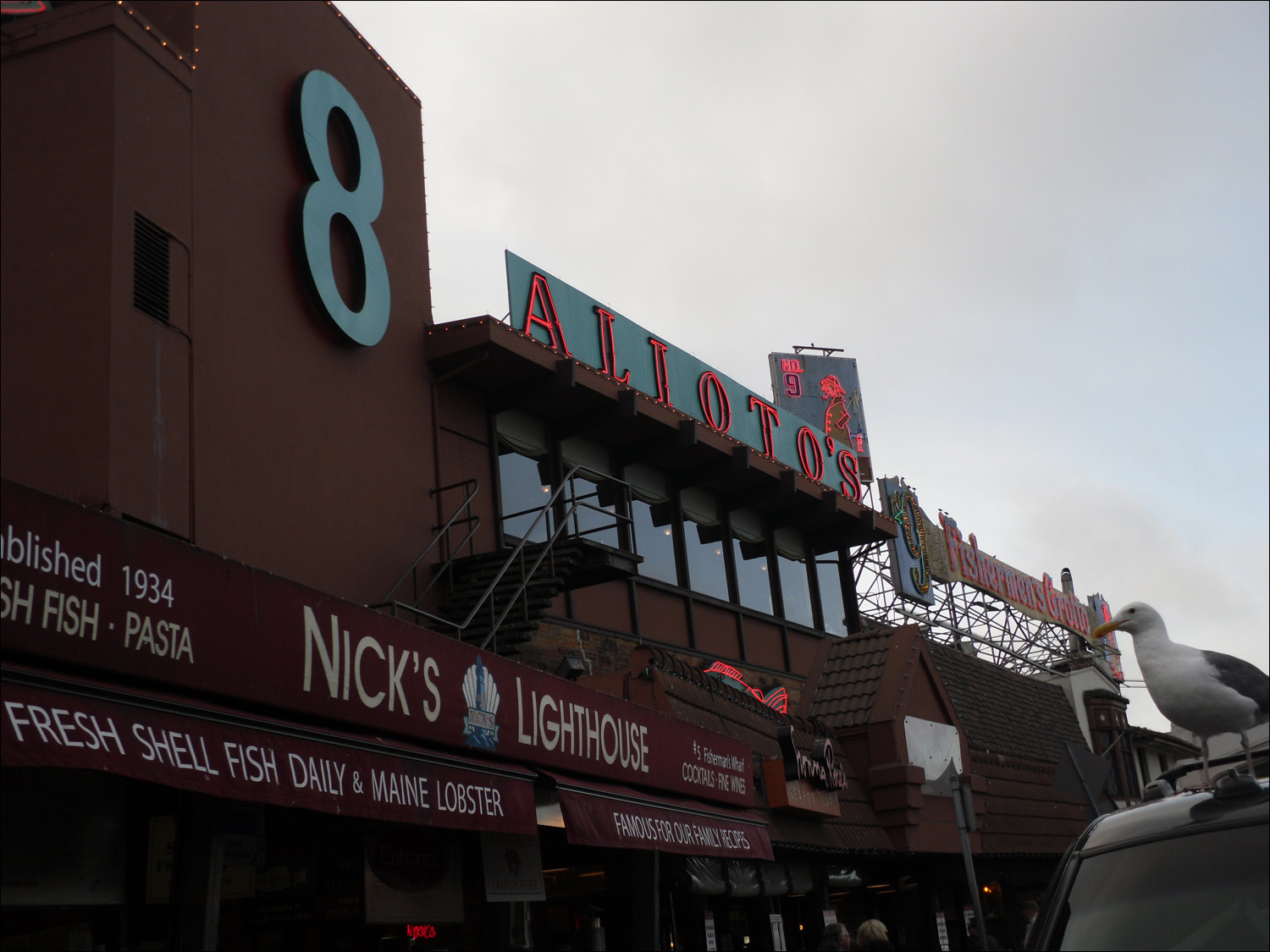 Fisherman's Wharf restaurants