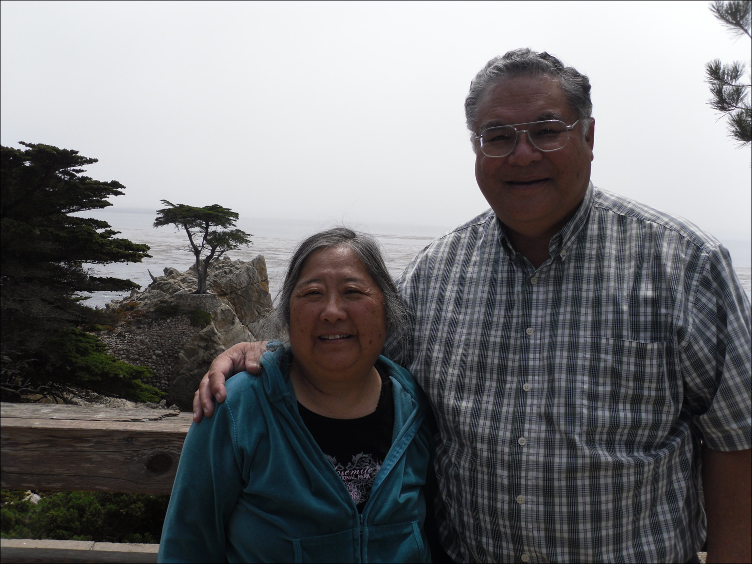 Ron & Lorene @ Lone Cypress outlook