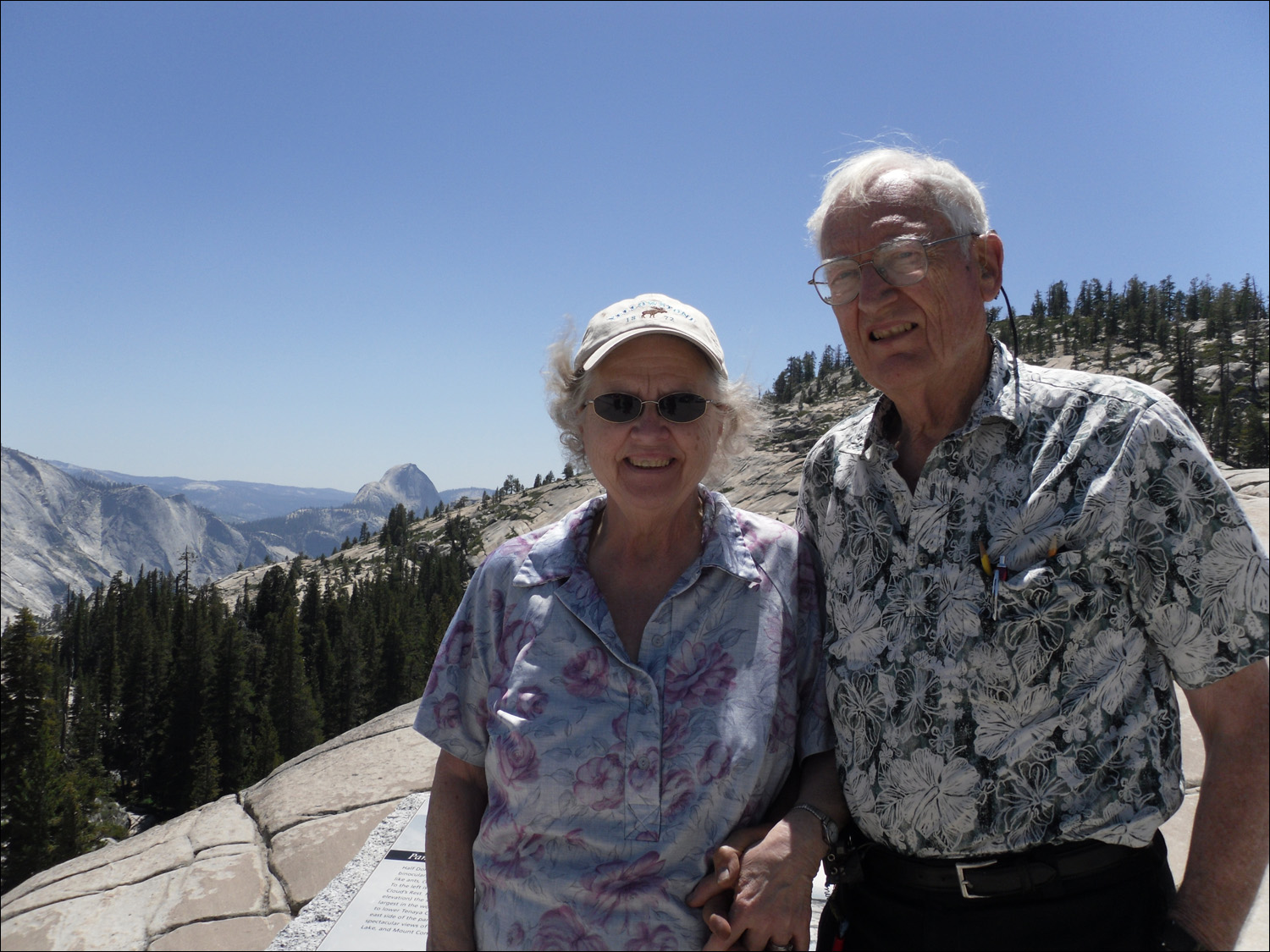 Mom & Dad @ Olmsted Point