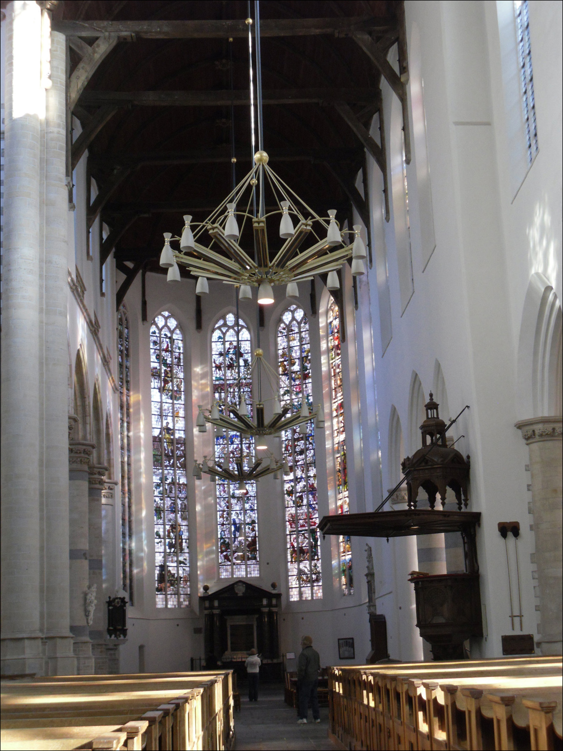 Oude Kerk-View from inside church