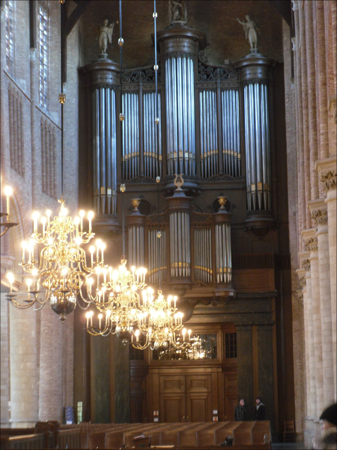 Pipe organ in Nieuwe Kerk.