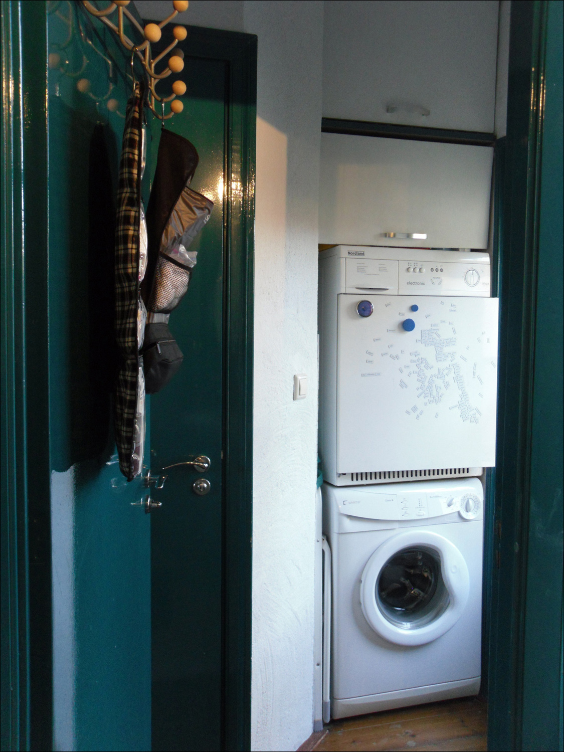 Laundry facilities in Delft house