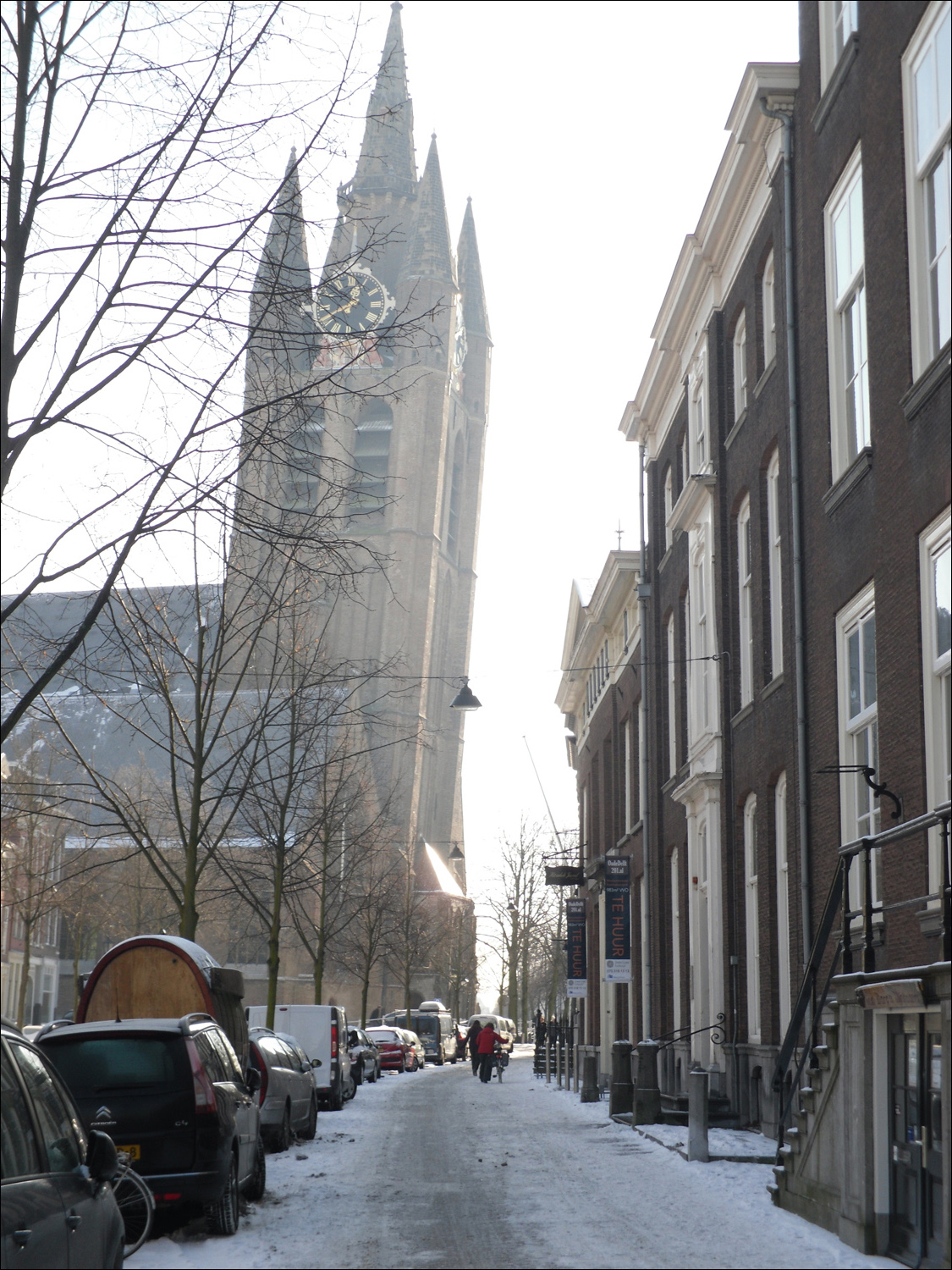 The leaning tower of Oude Kerk