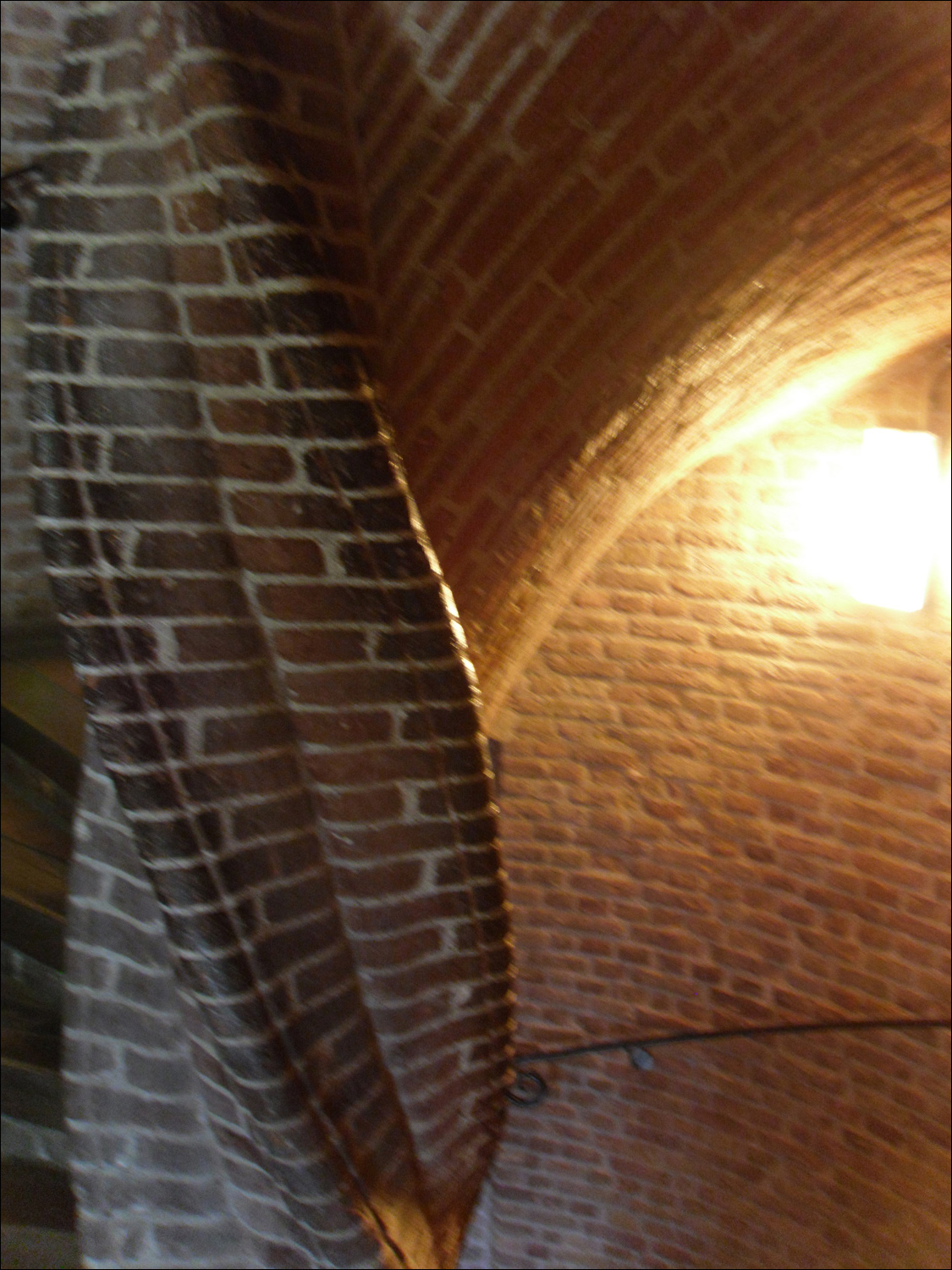 Spiral stair well inside Prinsenhof