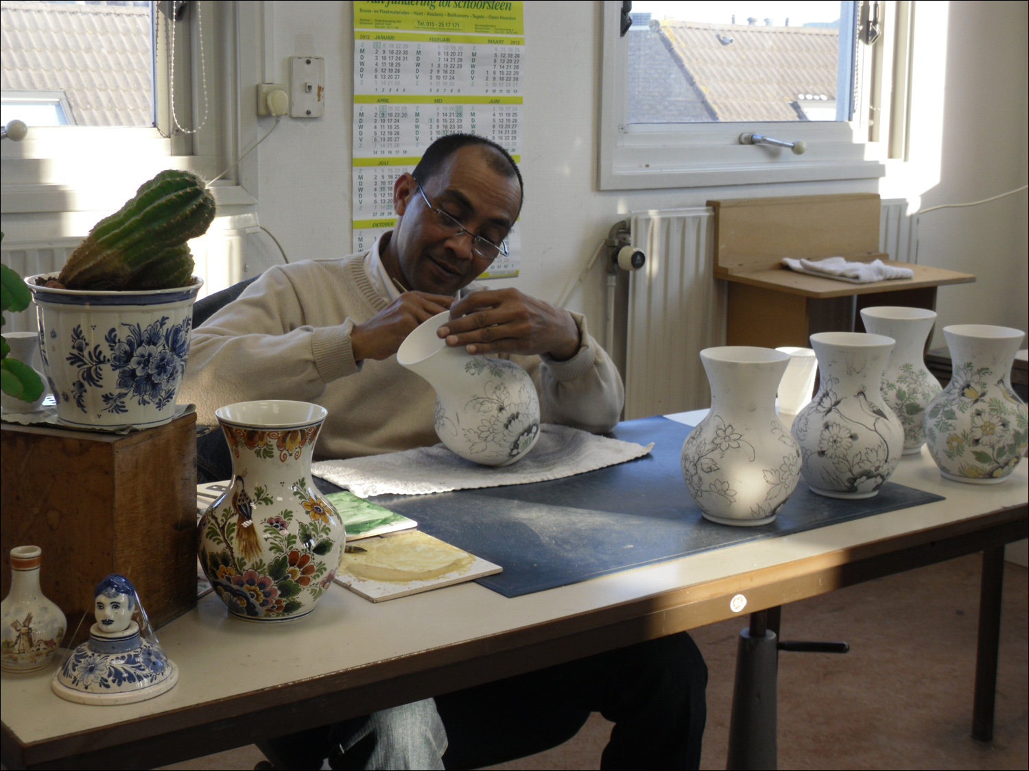 Delfts Pauw pottery artist